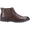 Hush Puppies Gary Botas Marrones De Hombre De Cuero Sintético