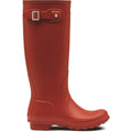 Hunter Original Tall Botas De Agua Rojas Militares De Mujer De Caucho.