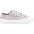 Superga 2630 Stripe Zapatillas Colomba De Mujer, Gris, 100% Algodón