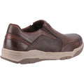 Hush Puppies Fletcher Mocasines De Cuero Para Hombre En Color Café.