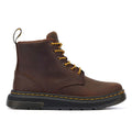 Dr. Martens Botas Crewson Chukka Crazy Horse Marrón Oscuro