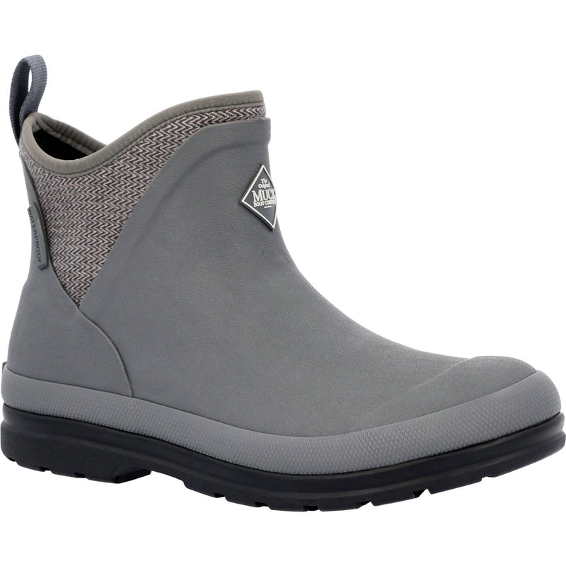 Muck Boots Originals Ankle Botas De Agua Grises De Caucho