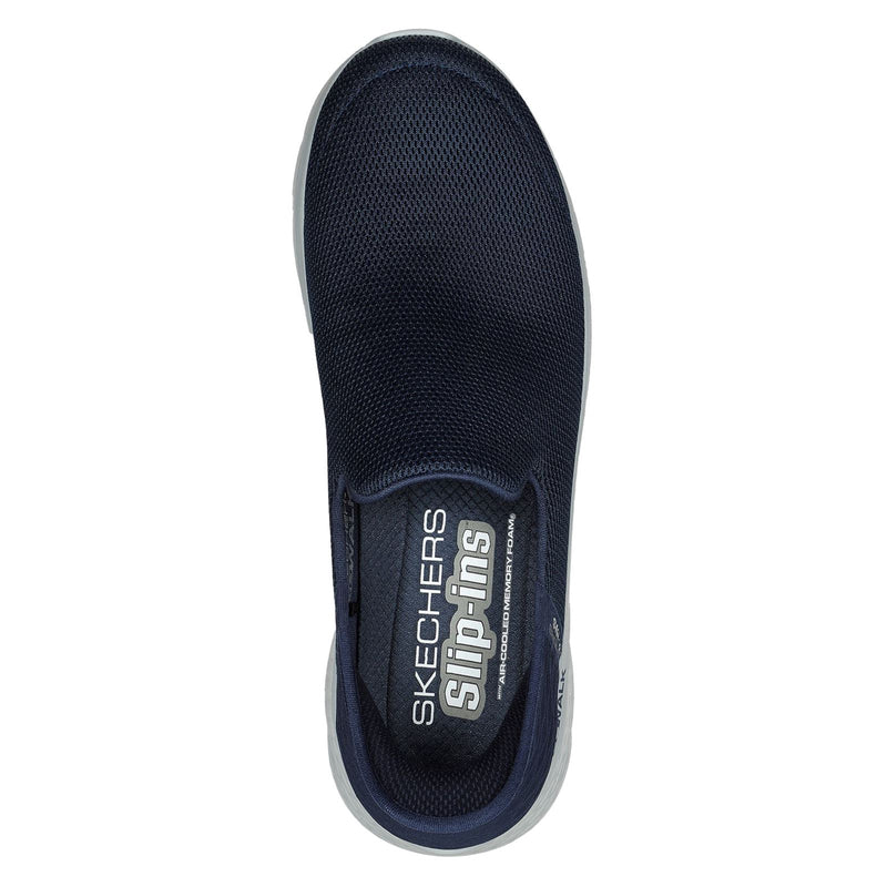 Skechers Go Walk Flex No Hands Zapatillas De Deporte De Hombre De Poliéster Azul Marino