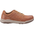 Hush Puppies Finley Zapatos De Cuero Para Hombre En Color Marrón Claro Con Cordones.