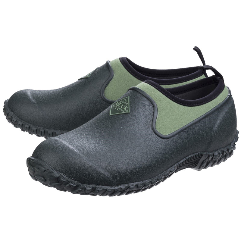 Muck Boots Muckster II Low Zapatos De Agua Verdes De Goma