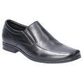 Hush Puppies Billy Zapatos De Cuero Para Hombre, Color Negro, Sin Cordones.