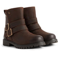 Hunter Ness Botas Marrones De Piel Para Mujer