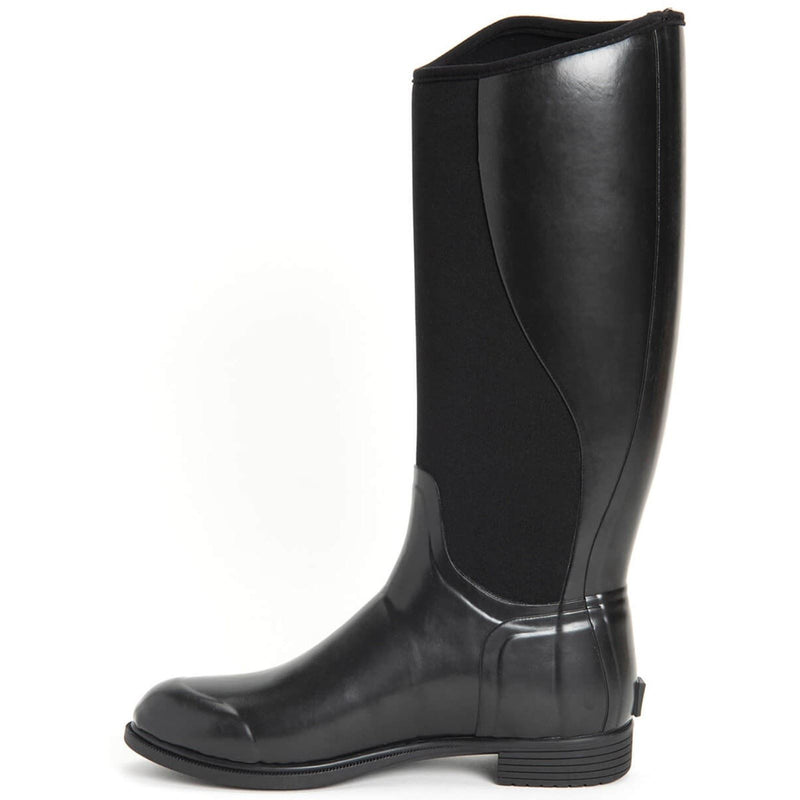 Muck Boots Derby Tall Botas De Agua Negras De Goma