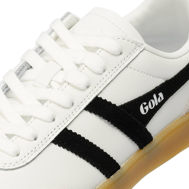 Gola Viper Zapatillas De Deporte Blancas De Cuero Para Mujer