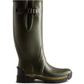 Hunter Balmoral Adjustable Botas De Agua En Color Verde Oliva Oscuro.