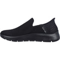 Skechers Go Walk Flex No Hands Zapatillas De Hombre De Poliéster Negro