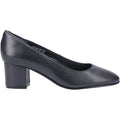 Hush Puppies Anna Tacones De Cuero Azul Marino Para Mujer