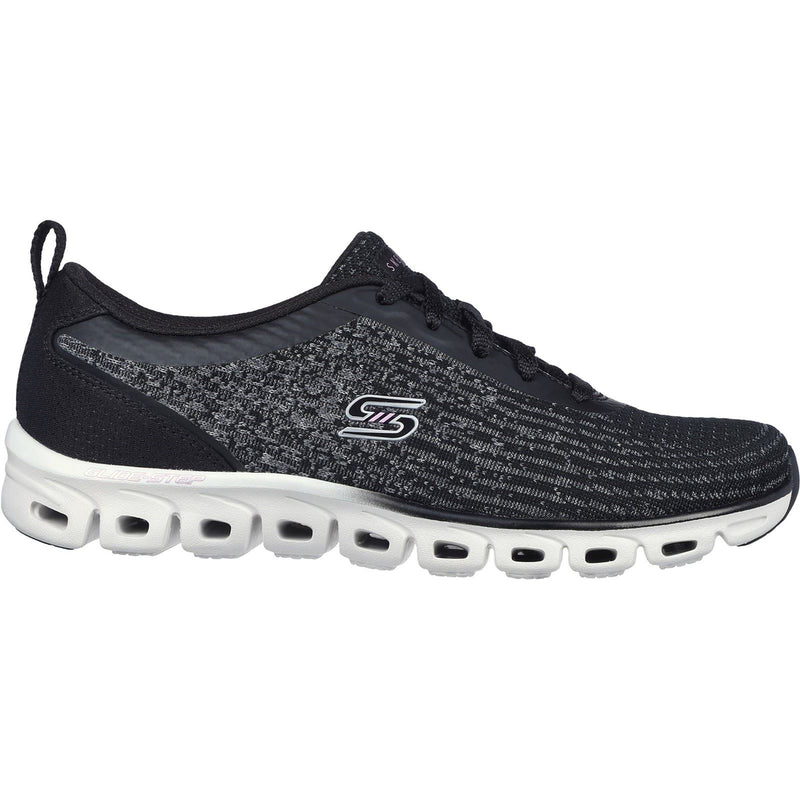 Skechers Glide-Step Head Start Zapatillas De Deporte De Mujer En Color Negro.