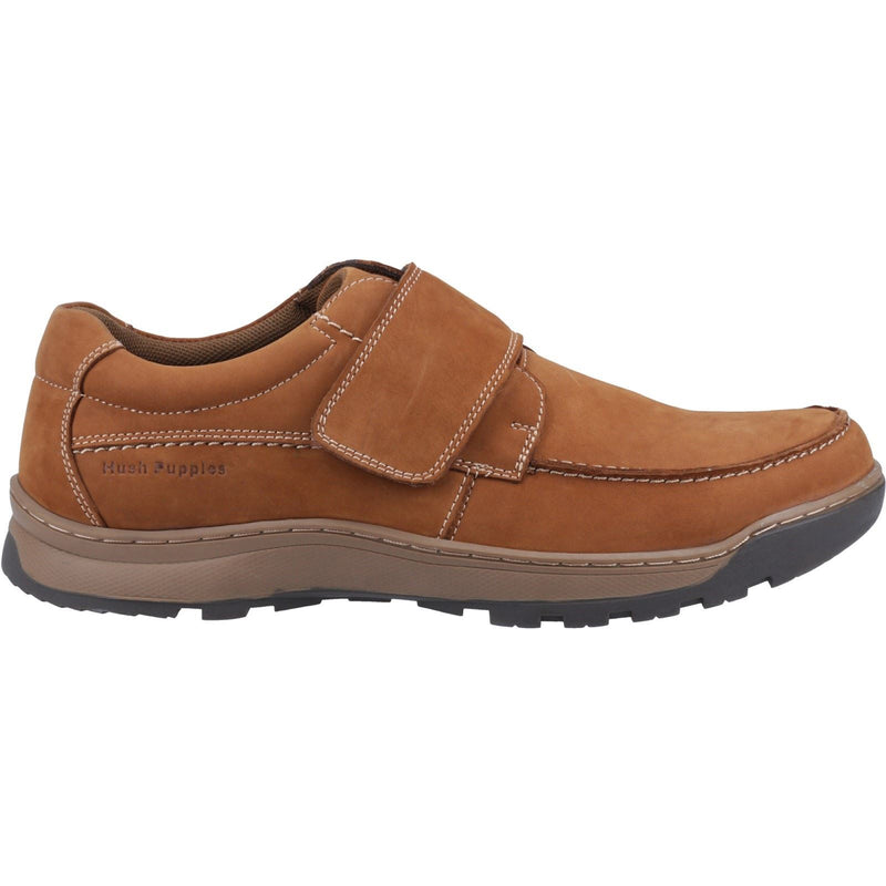 Hush Puppies Casper Mocasines De Nobuk Color Cuero Para Hombre.