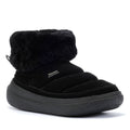 Flower Mountain Fami Mid Botas De Mujer De Ante Negras.