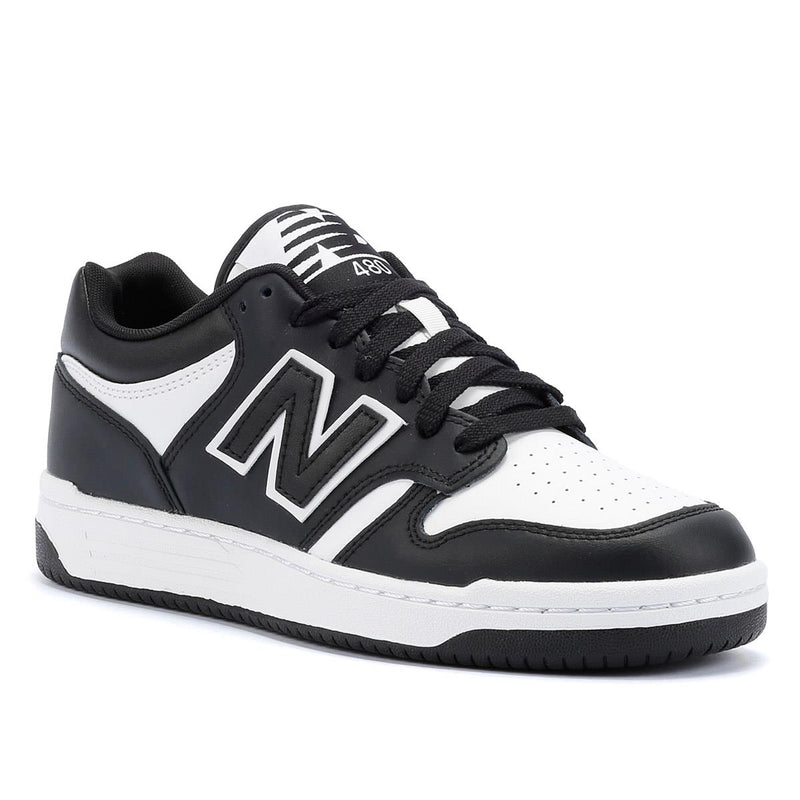 New Balance 480 Zapatillas De Cuero Negras