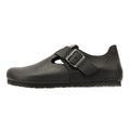 Birkenstock London Zapatos De Cuero Negros Para Mujer