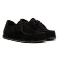 Birkenstock Utti Zapatos Mocasines Negros De Ante Para Hombre