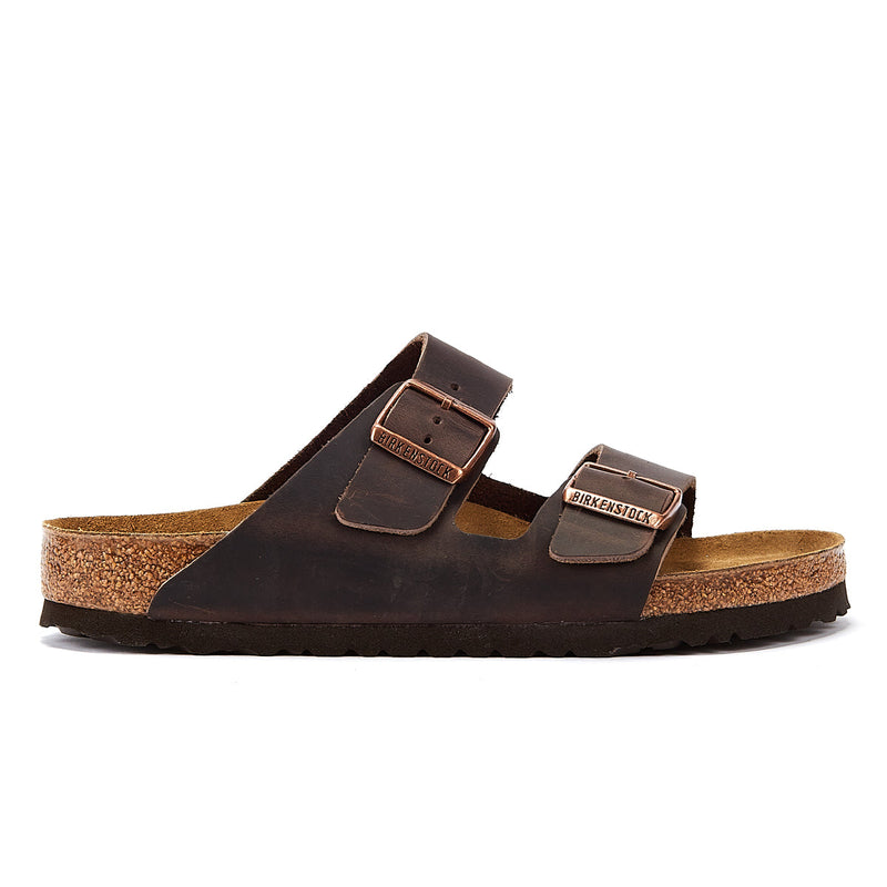 Birkenstock Arizona Birko-Flor Sandalias marrones regulares para hombre