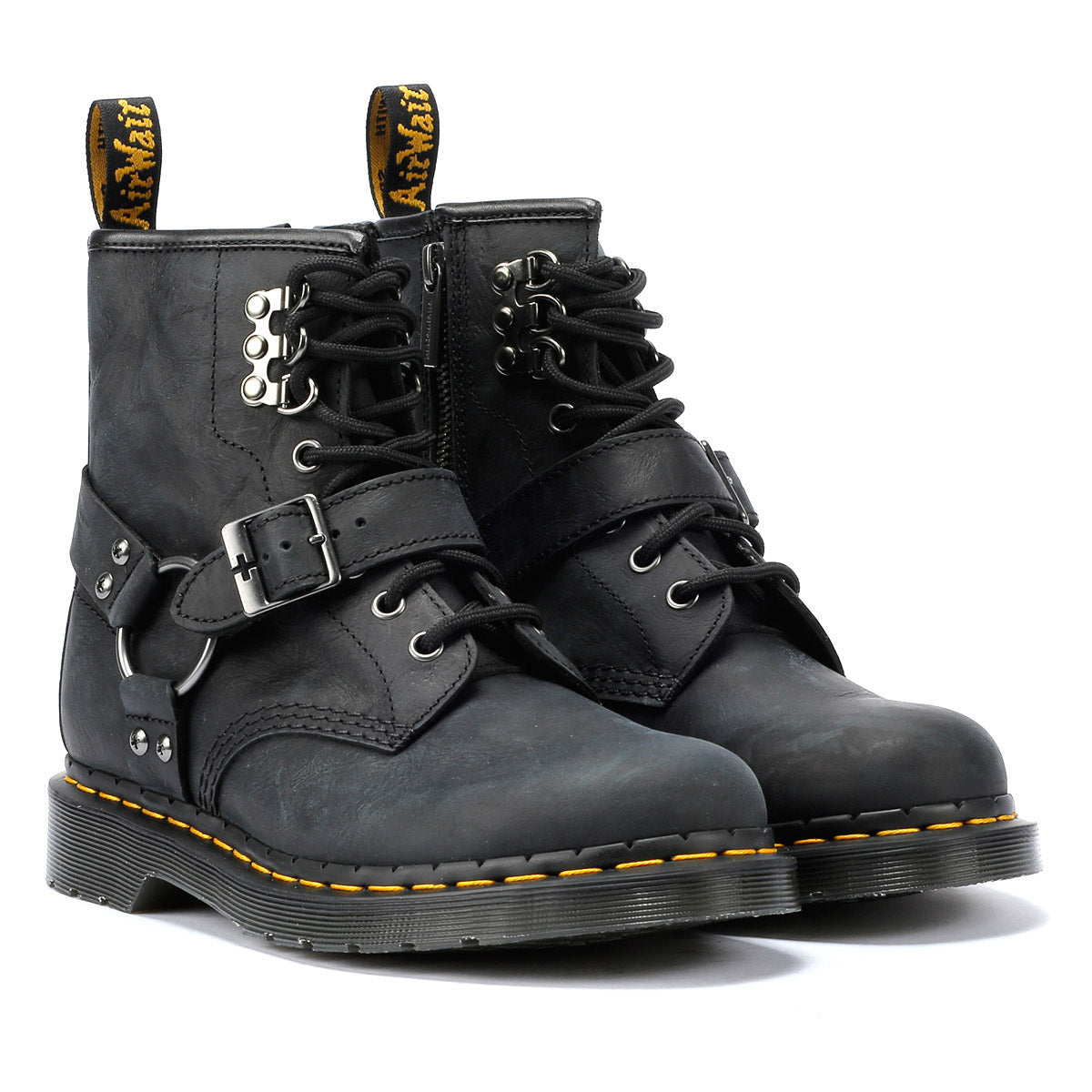 Dr martens negras y rojas best sale