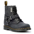 Dr. Martens 1460 Hardware Antique Botas Negras De Cuero Para Mujer