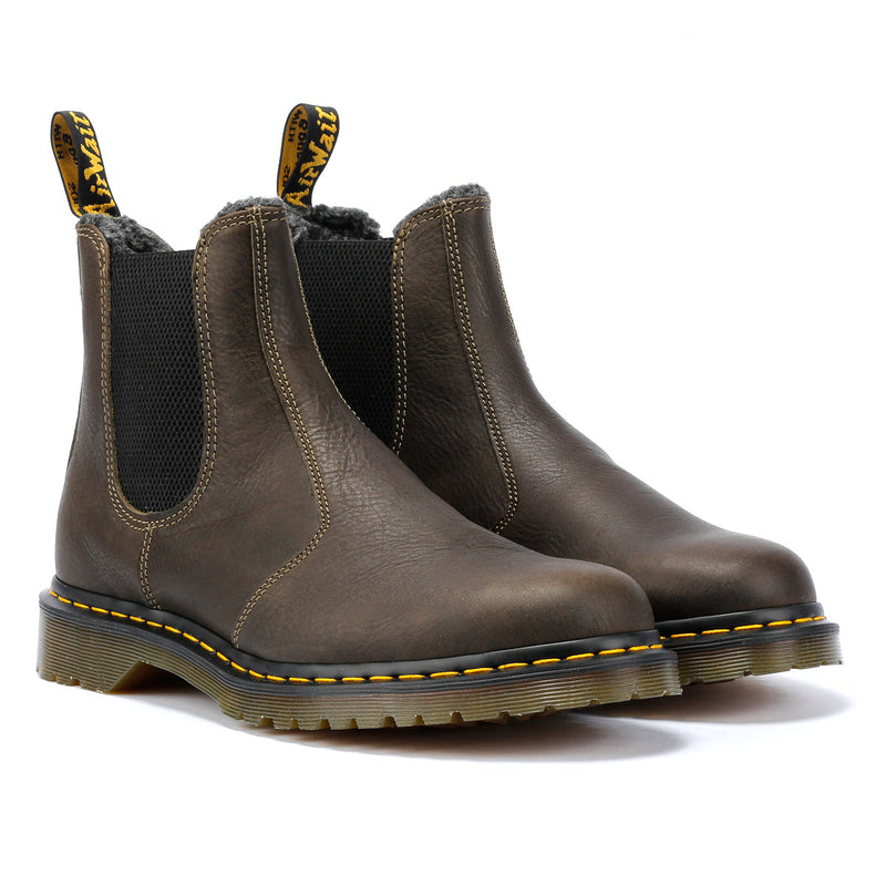 Dr. Martens Serena Botas Marrones De Piel Para Mujer