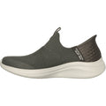 Skechers Ultra Flex 3.0 Cozy Streak Zapatillas De Tela Para Mujer En Color Oliva