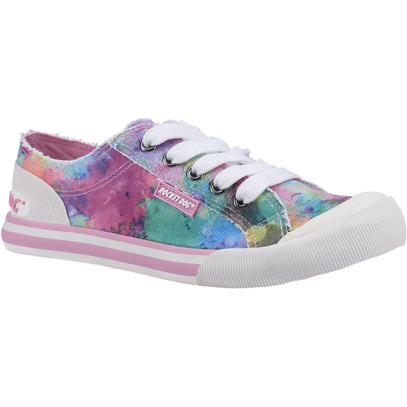 Rocket Dog Rocket Dog Jazzin Zapatillas De Lona Para Mujer En Rosa/Multicolor 