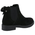 Hush Puppies Maddy Botas De Mujer De Ante Negras.