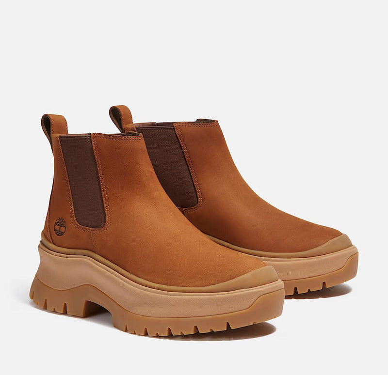 Timberland Roxie Lane Chelsea Botas Marrones De Piel Para Mujer