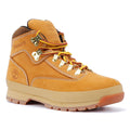 Timberland Euro Hiker Mid Lace Botas De Cuero Marrón Para Hombre