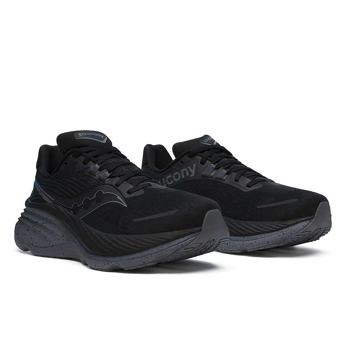 Saucony Hurricane 24 Zapatillas Negras Para Hombre