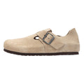 Birkenstock London Zapatos De Gamuza Beige Cómodos