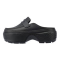 Crocs Stomp Mocasines Negros Para Mujer