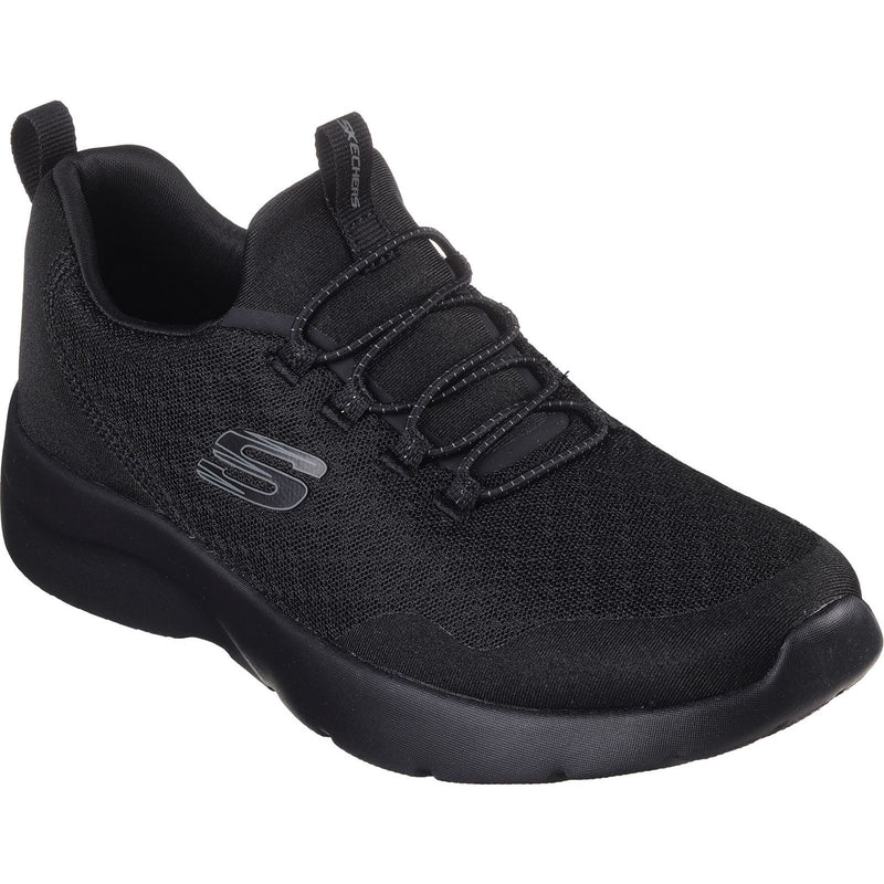 Skechers Dynamight 2.0 Real Smooth Zapatillas De Mujer De Poliéster Negras