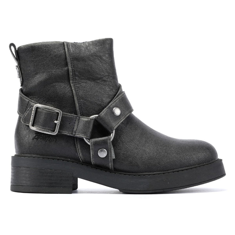 Blowfish Malibu Vella Botas Negras De Mujer