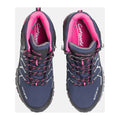 Cotswold Abbeydale Mid Botas De Senderismo De Mujer En Goma En Azul Marino/Negro/Fucsia