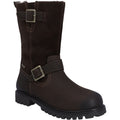 Hunter Ness Botas Marrones De Piel Para Mujer