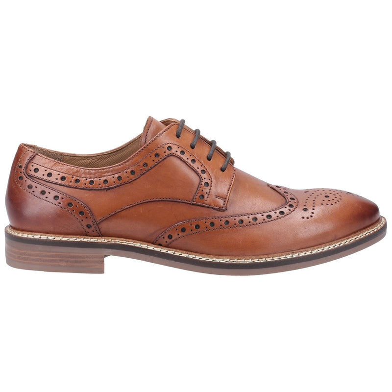 Hush Puppies Bryson Zapatos Brogue De Cuero Para Hombre En Color Beige