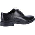 Hush Puppies Sterling Zapatos De Hombre Negros De Cuero Con Cordones.