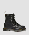 Dr. Martens 1460 Lace To Toe Botas Negras De Cuero Para Mujer.