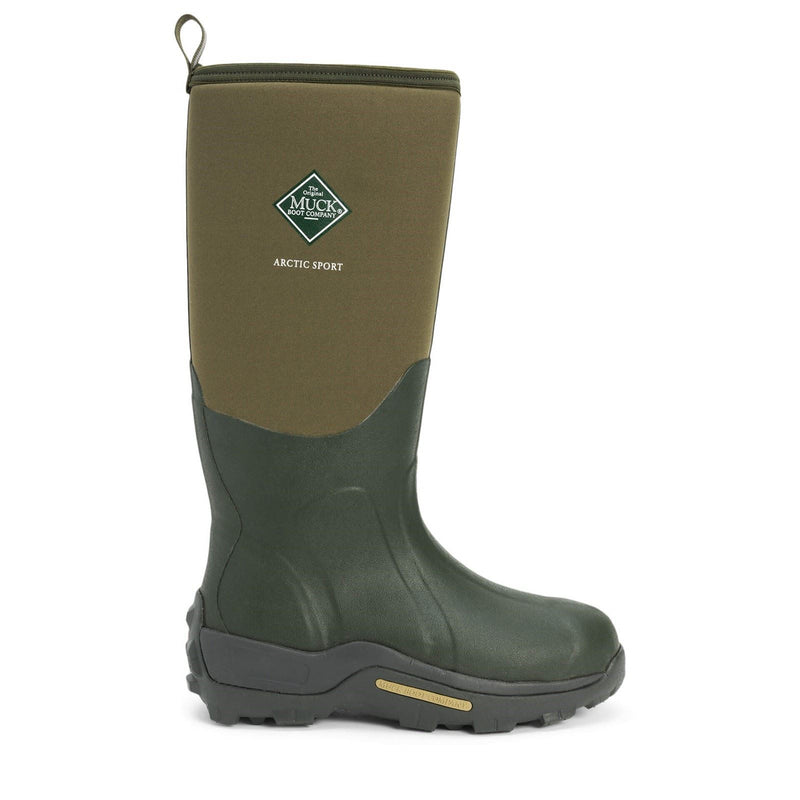 Muck Boots Arctic Sport Botas De Agua De Caucho Y Musgo.