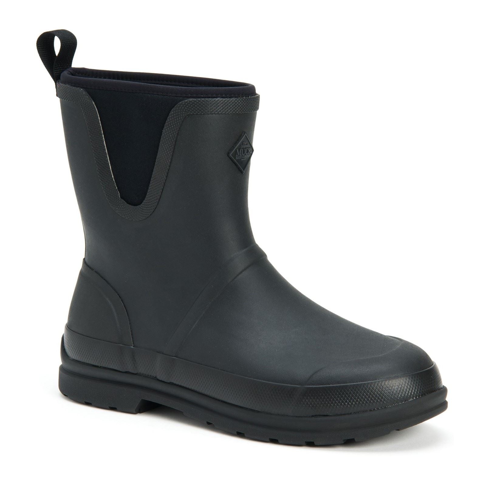 Muck Boots Originals Pull On Mid Botas De Agua Negras De Goma