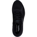 Skechers Arch Fit 2.0 The Keep Zapatillas De Piel Para Hombre En Negro.