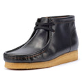 Clarks Originals Wallabee Botas Negras De Cuero Para Hombre.