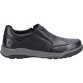 Hush Puppies Fletcher Mocasines Negros De Cuero Para Hombre