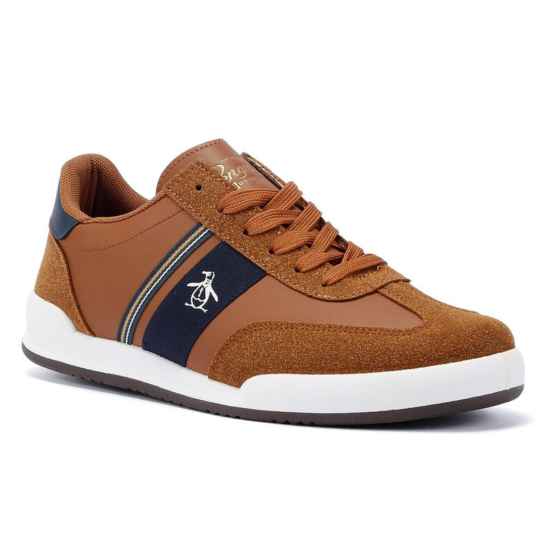 Penguin Gaz Zapatillas Marrones Para Hombre