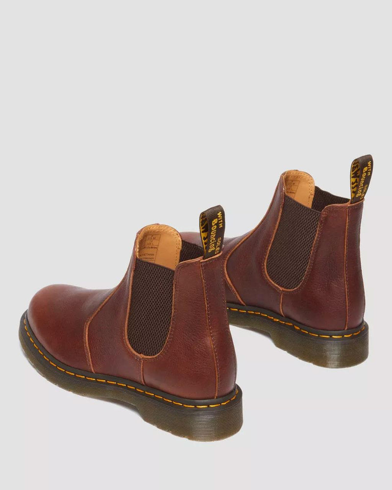 Dr. Martens 2976 Ambassador Botas Marrones De Cuero