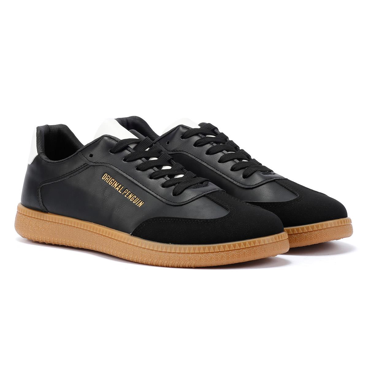 Penguin Salsa Zapatillas Negras Para Hombre