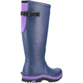 Cotswold Realm Botas De Agua Azul/Morado De Goma.